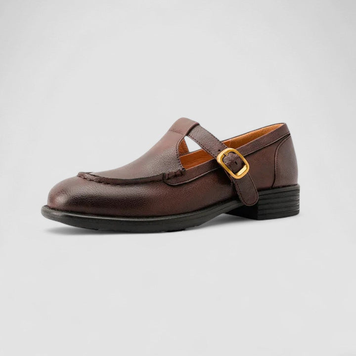 Zhelynne | Orthopedic Square-Toe Mary Jane Shoes