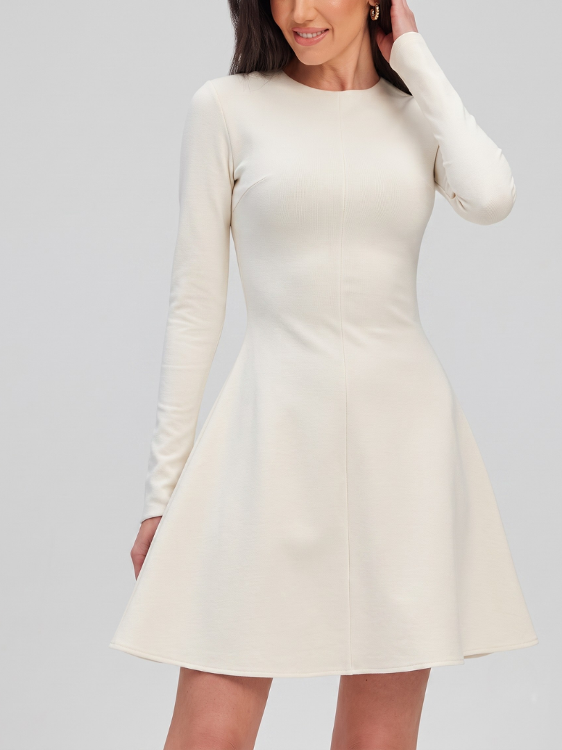 Evelyn Quinn | Women Retro Vintage Nostalgic A-Line Mini Dress