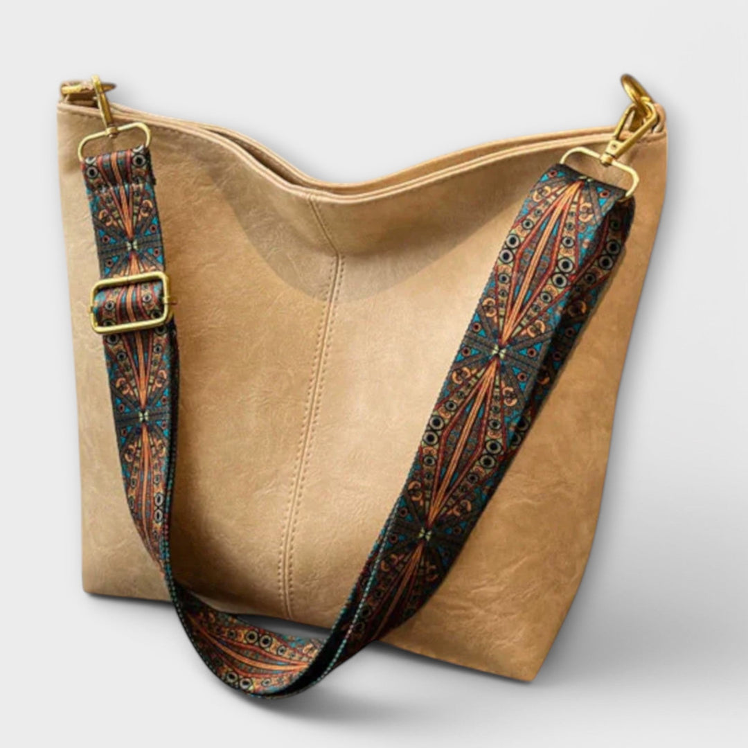 Rose | Women’s Shoulder Bag With Unique Strap
